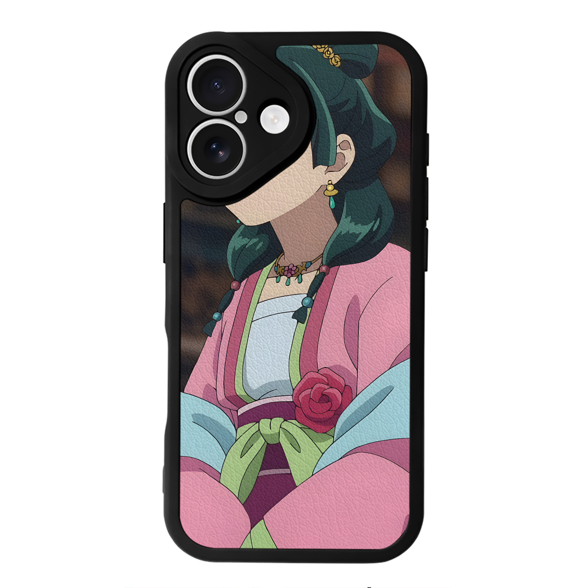 薬屋のひとりごと The Apothecary Diaries 【iPhone 16シリーズ対応】シリコンスマホケース（レザー調） 材質：シリコン